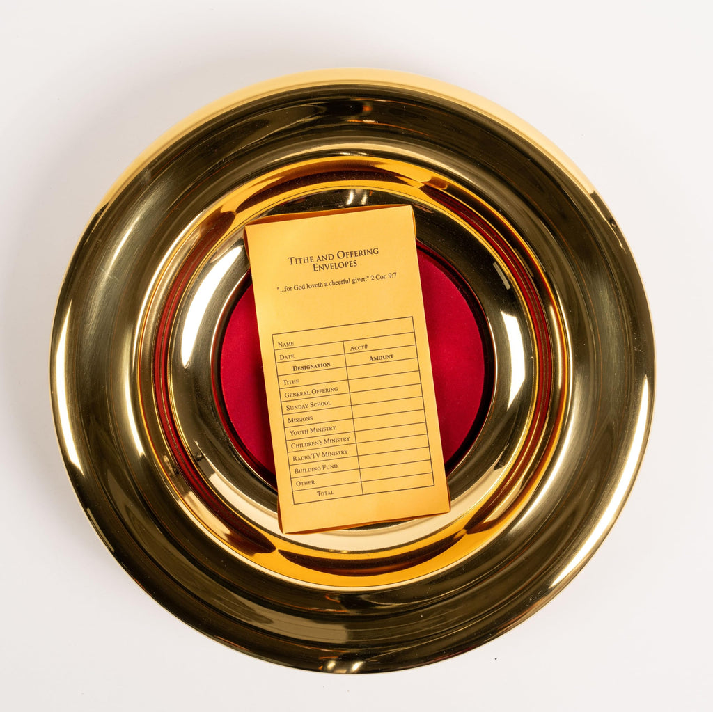 Tithe and Offering Envelope (Bill-Sized): 2 Corinthians 9:7 (KJV)