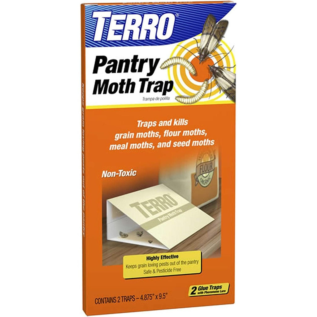 Buy now TERRO T2900 (Pack of 2) Pantry Moth Traps - Traps grain moths, flour moths, meal moths, and seed moths, (Packaging May Vary) Default at indiglob india