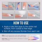 Buy now IBD LED/UV Bonder â€“ Nail Primer for Gel Polish and Acrylic Nails, Nail Bonder for Long-Lasting Adhesion, 0.5 oz at indiglob india
