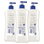 Vaseline Advanced Repair Body Lotion for Dry Skin, Unscented 20.3oz 3ct | Body moisturizer delivers 72HR moisture with Vaseline Jelly & Ultra-Hydrating Lipids to help restore skin's moisture barrier