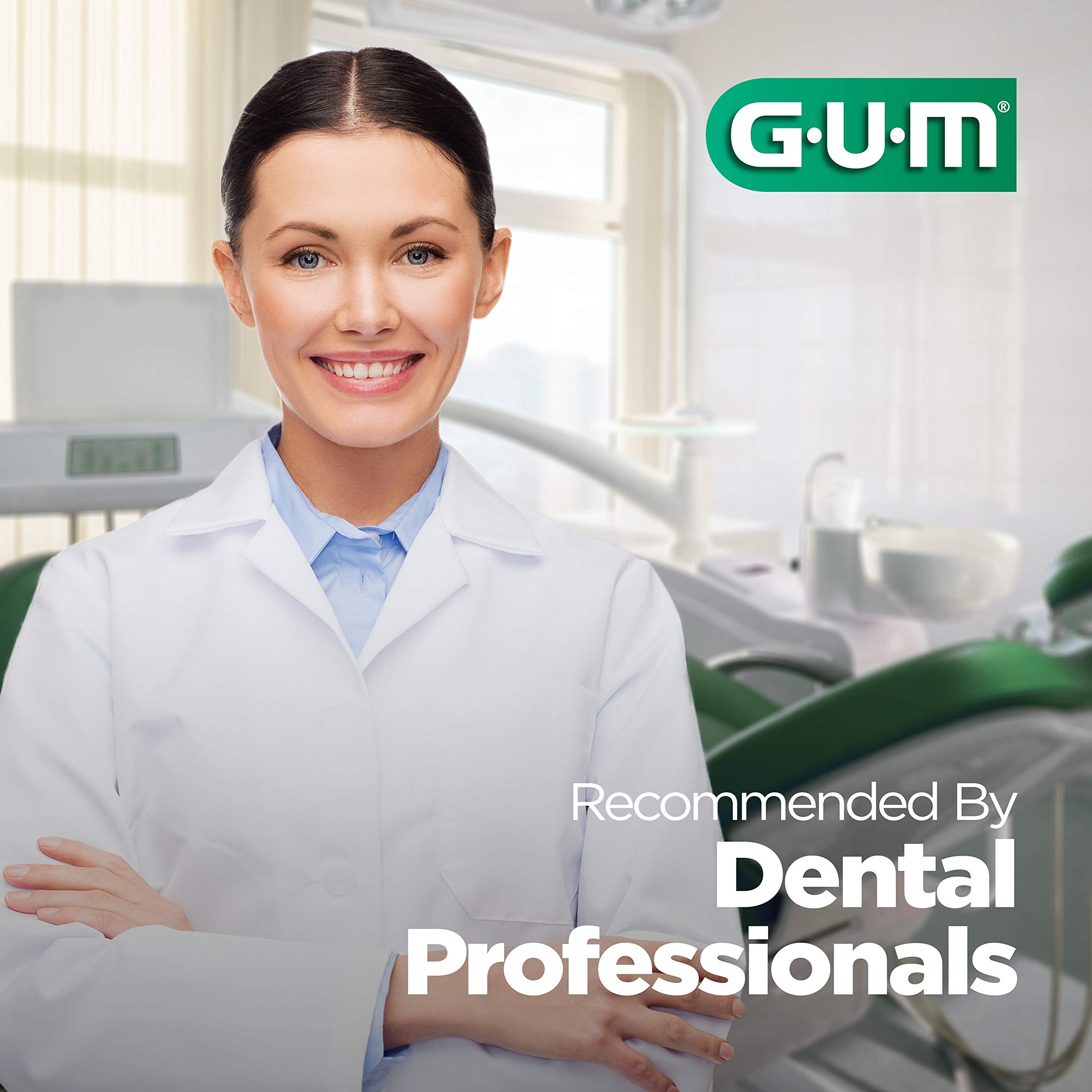 Buy now GUM Orthodontic Wax for Braces and Dental Devices - Soothing Dental Wax with Vitamin E and Aloe Vera - Clear Color and Refreshing Mint Flavor (Pack of 1) at indiglob india