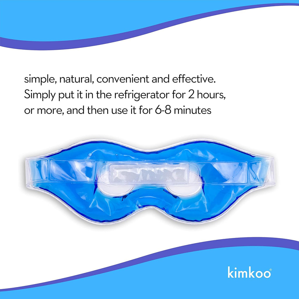 Buy now Gel Eye Mask Cold Pads&Cool Compress for Puffy Eyes and Dry Eye,Cooling Eye Ice Masks Gel Blue*1 at indiglob india