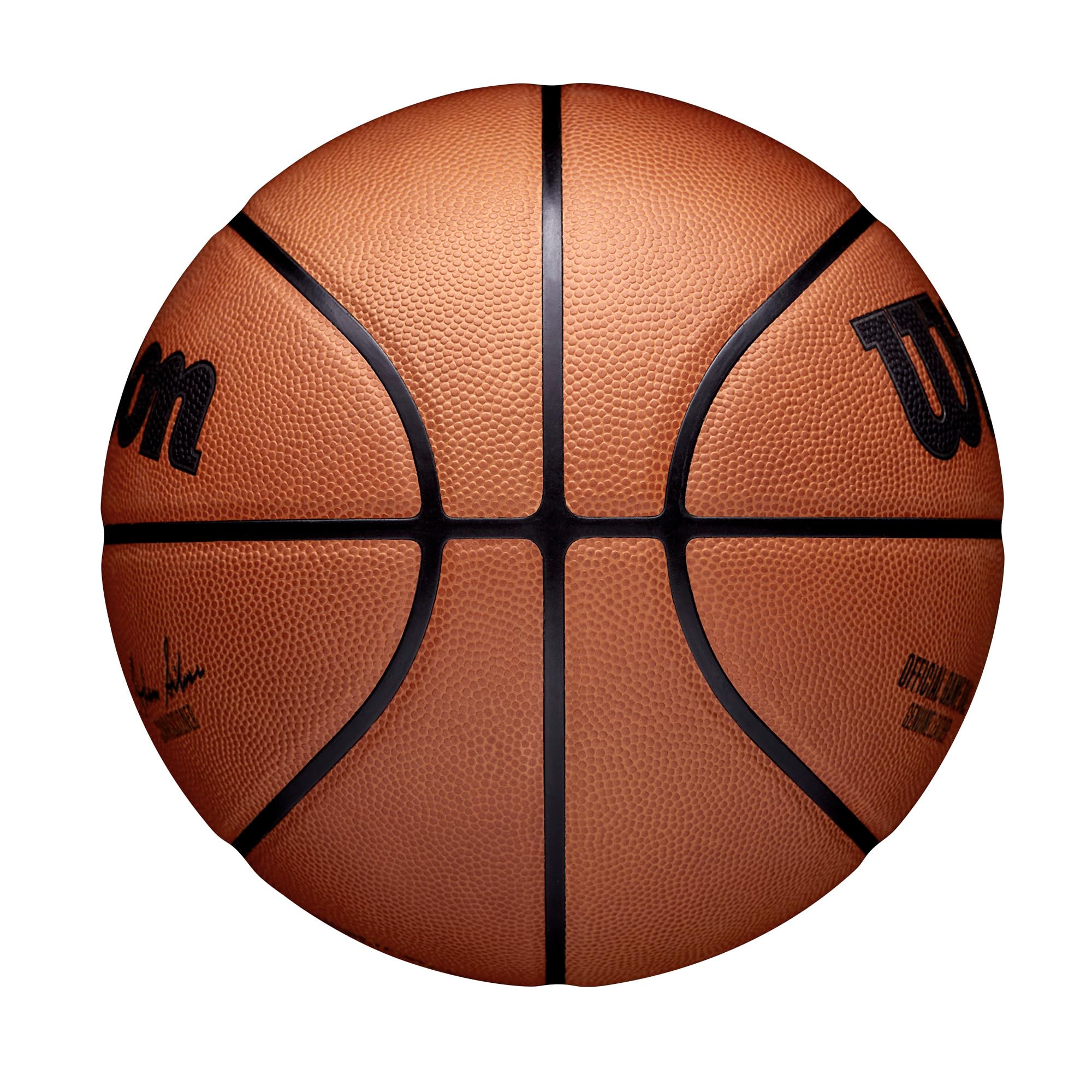 Buy now Wilson NBA Official Game Basketball - Brown, Size 7-29.5" at indiglob india