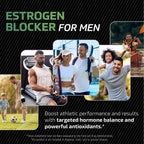 DIM Supplement for Men 300mg, Estrogen Blocker & Aromatase Inhibitor, 60 Ct | Extra Strength Men’s Hormone Balance & Fitness Booster, Diindolylmethane Plus CDG & Broccoli Floret, Gluten-Free, 60 Capsules