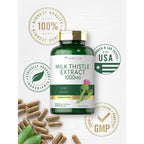 Carlyle Milk Thistle | 300 Capsules | Non-GMO, Gluten Free Extract