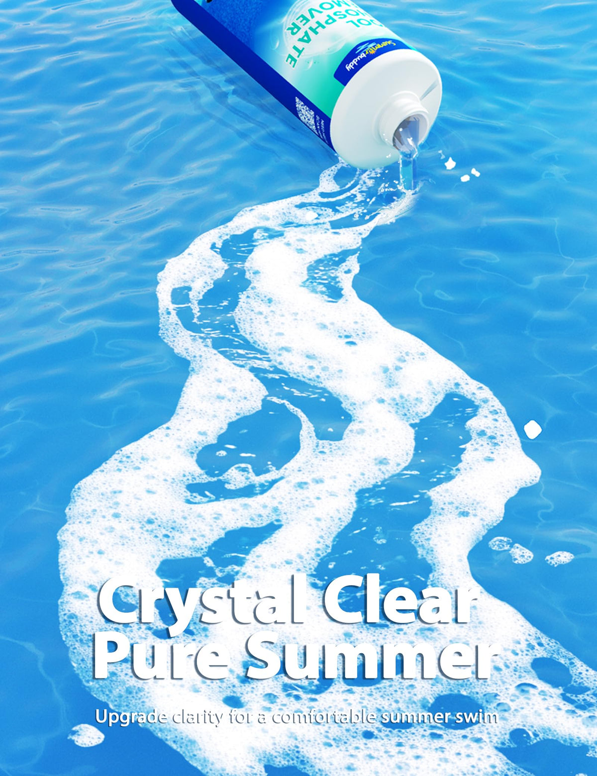 SUMMERBUDDY Pool Phosphate Remover, Fast-Acting Advanced Formula