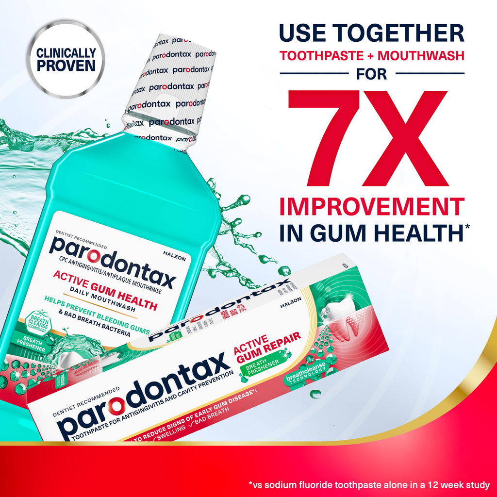 Parodontax Active Gum Repair Breath Freshener Toothpaste, 3.4 oz