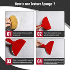 Buy now Patelai Knockdown Texture Sponge Drywall Wall Patch Ceiling Texture Sponge Home Decor for Repair DIY Painting Ceiling(2 Pieces,13 x 15 x 6 cm) at indiglob india