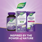 Buy now Nature's Way Sambucus Elderberry Traditional Immune Syrup for Ages 1+, Traditional Immune Support*, Antioxidant Support*, Black Elderberry Extract, USDA Certified Organic, 4 Fl Oz at indiglob india