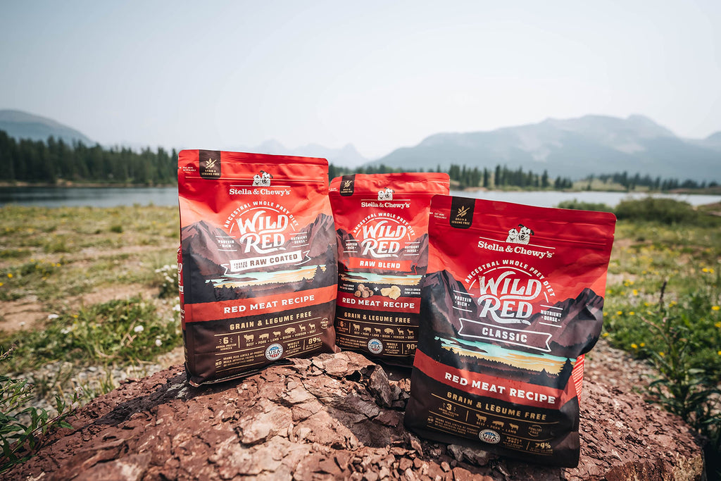 Stella & Chewy's Wild Red Coated GF Red Meat Dry Dog Food, 21 lb
