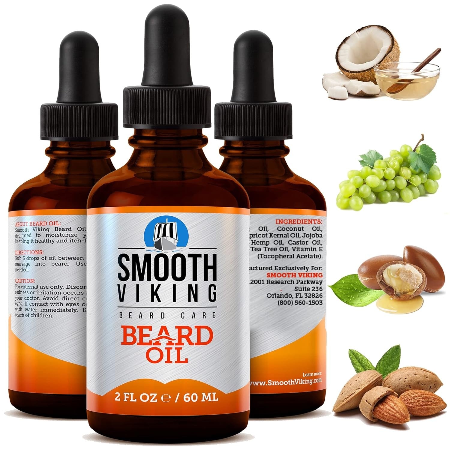 Buy now Vikings Beard Conditioner for Men - Ultimate Care for Silky Smooth Beard and Mustache, Softener with Leave-In Lotion/Cream (2 Oz) Oil at indiglob india