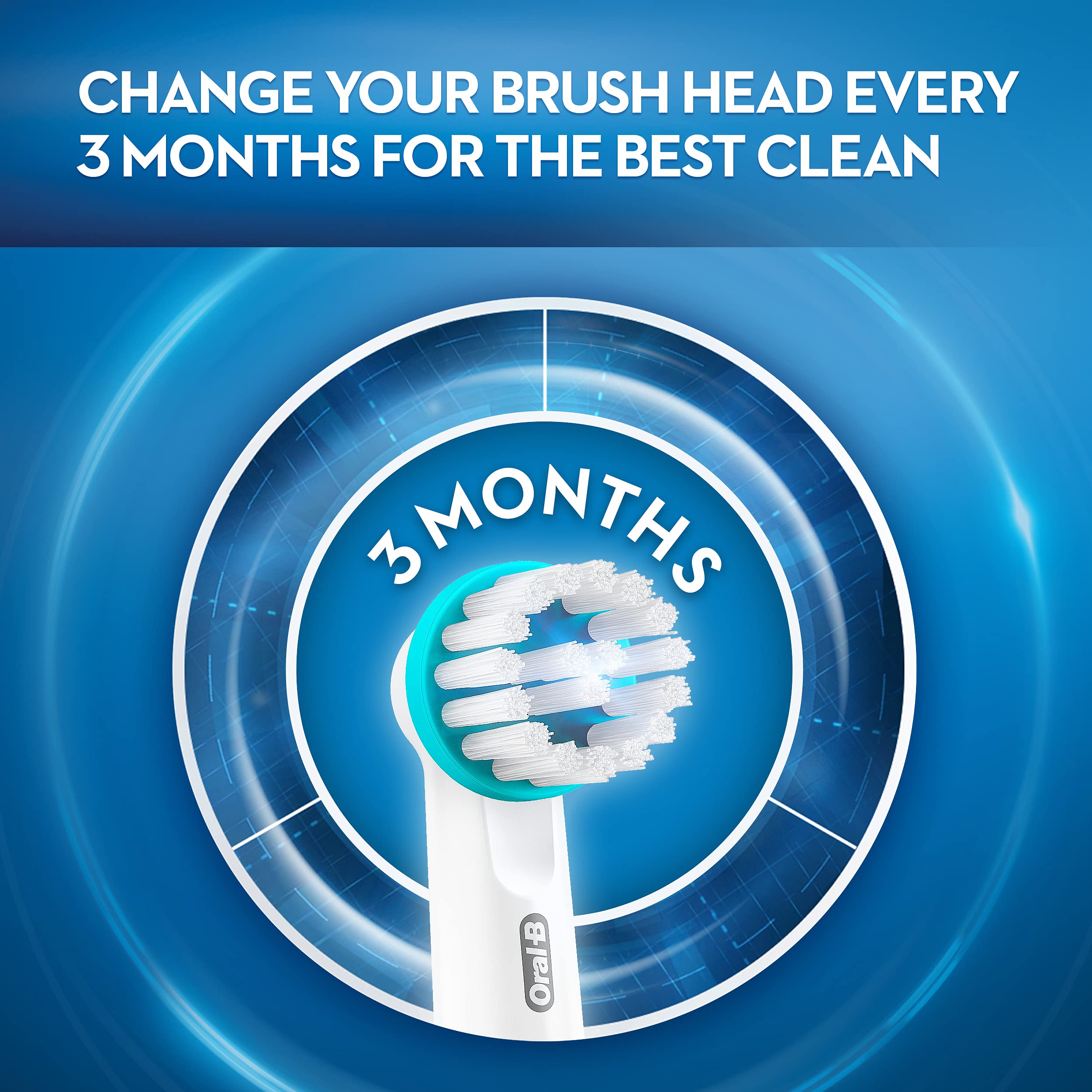 Buy now Oral-B Ortho Toothbrush Replacement Brushhead OD17-1 1 ea at indiglob india