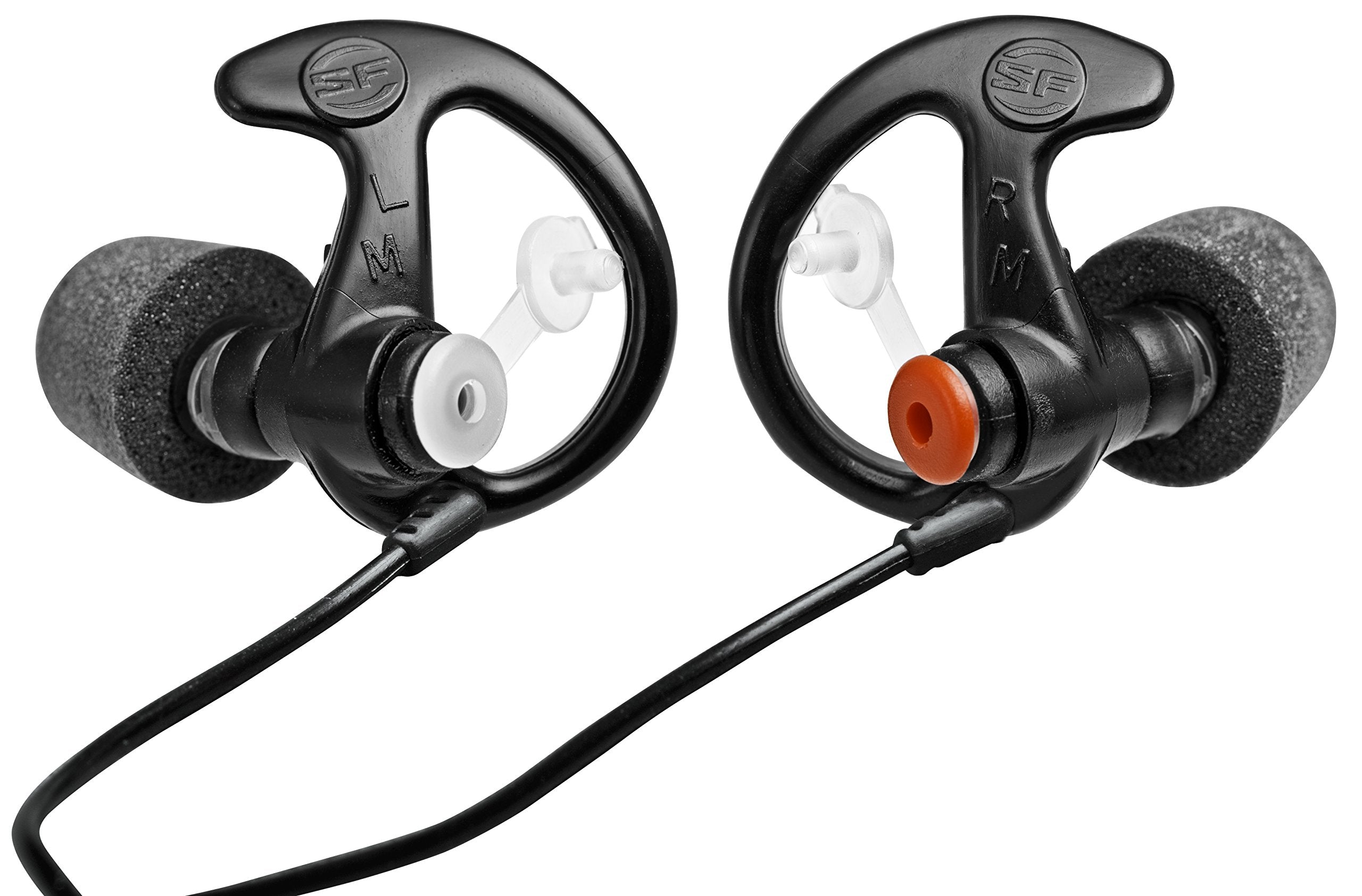 Buy now SureFire EP7 Sonic Defenders Ultra filtered Earplugs w/ Comply Canal Tips, reusable, Black, Medium at indiglob india