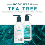 Buy now JASON Tea Tree Purifying Body Wash, For a Gentle Feeling Clean, 30 Fluid Ounces at indiglob india