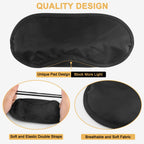 NICEMOVIC 10 Pcs Blindfold Sleep Eye Masks for Party Games Adults Couples Travel, Party Favors for Men Adults, Individually Wrapped Sleep Masks Bulk for Women Men Kids, Eye Covers for Sleeping (Black)