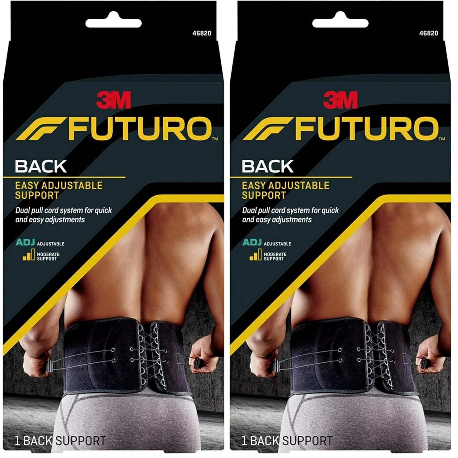 Buy now FUTURO Posture Corrector, Fits Men and Women, Helps Promote Better Posture, Back Support, Doctor Developed, Adjustable 1 Count (Pack of 2) Stabilizing Back Support at indiglob india