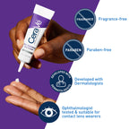 CeraVe Eye Cream for Wrinkles with Peptides, Caffeine & Niacinamide, 0.5oz | Dermatologist-Tested Skin Care Formula Targets Crows Feet and Delicate Under-Eye Skin To Visibly Smooth, Restore, and Protect