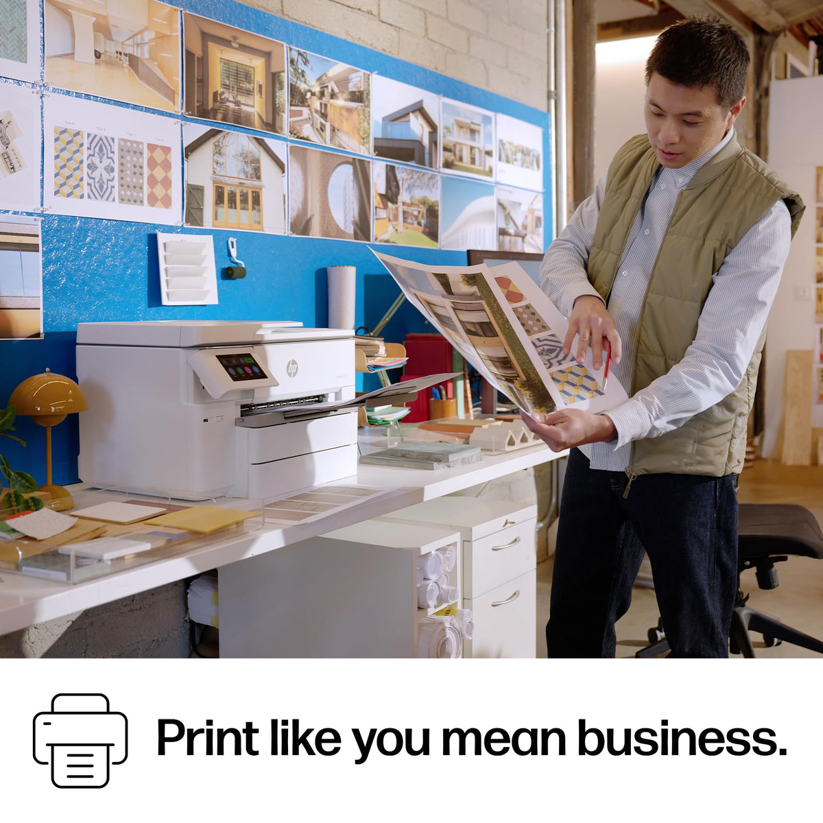 HP OfficeJet Pro 9730 Wide-Format Wireless All-in-One Color Inkjet Printer, Print, scan, Copy, fax, up to 11x17 ADF, Duplex Print/scan, Best-for-Office, 3 Month Trial of Instant Ink Included(C2WH0A)