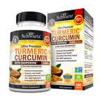 Turmeric Curcumin with Black Pepper Extract 1500mg - Turmeric Supplement | High Absorption Ultra Potent Tumeric Capsules with 95% Curcuminoids and BioPerine for Joint Support - Non-GMO, 90 Capsules