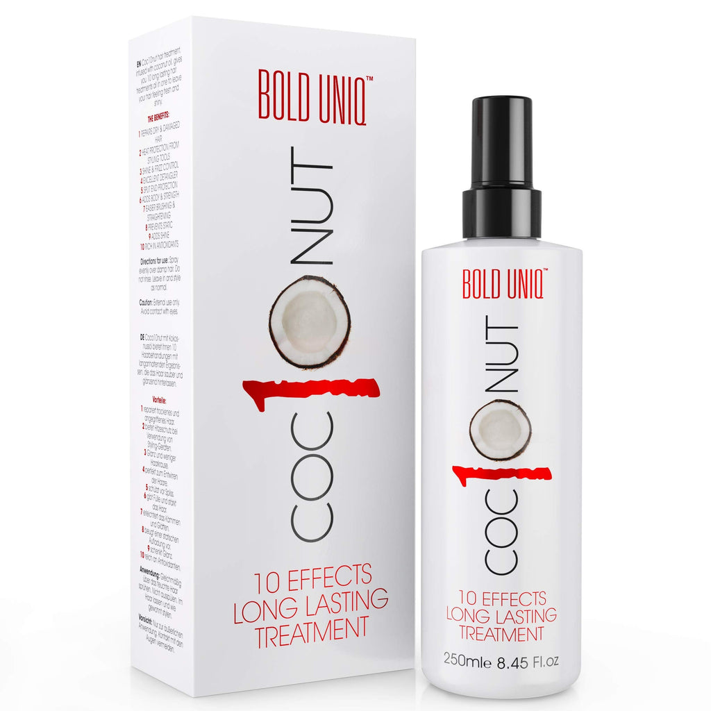 Buy now Coconut Thermal Protection Spray - Prevents Frizz and Split Ends for All Hair Types - Heat Defense Up To 450ºF - 8.45fl.oz at indiglob india