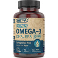 Buy now DEVA Vegan Omega-3 DHA EPA Supplement Once-Per-Day Softgel 300 MG - Carrageenan Gelatin & Gluten Free - Non-Fish Algae Oil Fatty Acids - 90 Softgels 90 Count (Pack of 1) at indiglob india