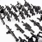 Buy now 83 Pcs Toy Soldiers Figures US Army Battle Toy Set - Weapons Pack Military Weapon Battle Building Blocks Compatible with Major Brand, 3 Years Old and up at indiglob india