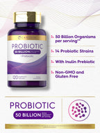 Carlyle Probiotics with Prebiotics | 120 Capsules