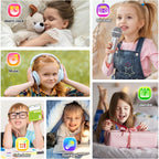 Buy now Smart Watch for Kids Gift for Girls Age 5-12, 1.54" Touch Screen Watch with HD Camera Video 39 Games Music Pedometer Flashlight Alarm Clock, Gifts for 7 8 9 10 Year Old Girls Boys at indiglob india