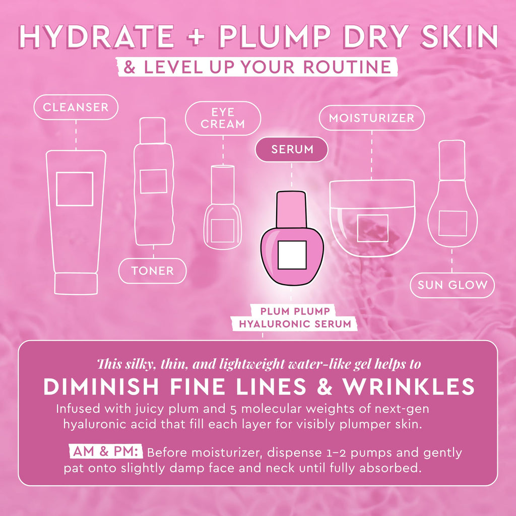 Buy now Glow Recipe Plum Plumping & Hydrating Hyaluronic Acid Korean Skin Care Serum - Antioxidant Anti Aging Face Serum + Vitamin B5 for Lasting Skin Barrier Repair & Firming Lines & Wrinkles - Vegan, 30ml at indiglob india