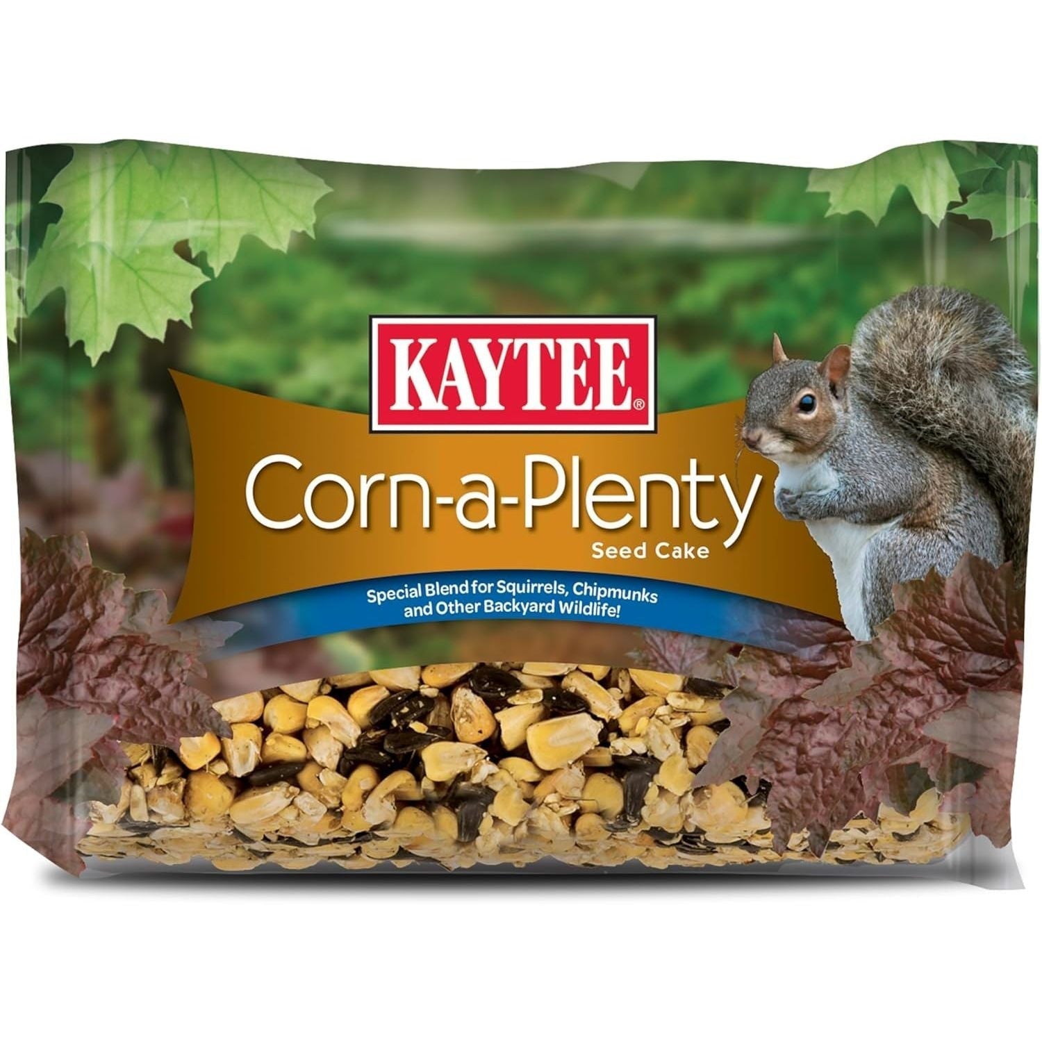 Buy now Kaytee Woodpecker Seed Cake, Wild Bird Food, 1.85 Pounds Corn-A-Plenty, 1 Count at indiglob india
