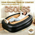 FluSing Blow Up Couch for Camping, Inflatable Chairs for Adults Heavy Duty