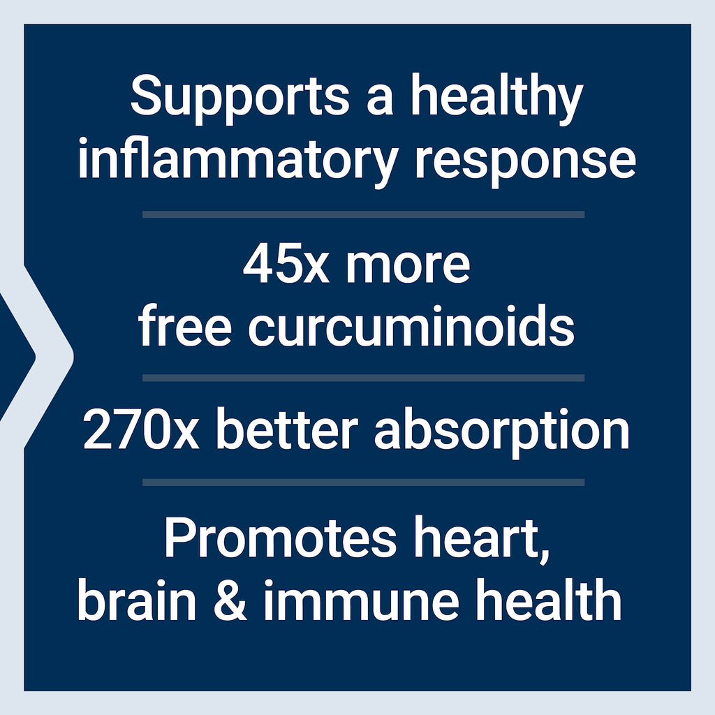 Life Extension Curcumin Elite Turmeric Extract, 60 Count | Two-Month Supply for Inflammation Health Support, Joint & Cardiovascular Health; Gluten-Free, Vegetarian & Non-GMO Formula