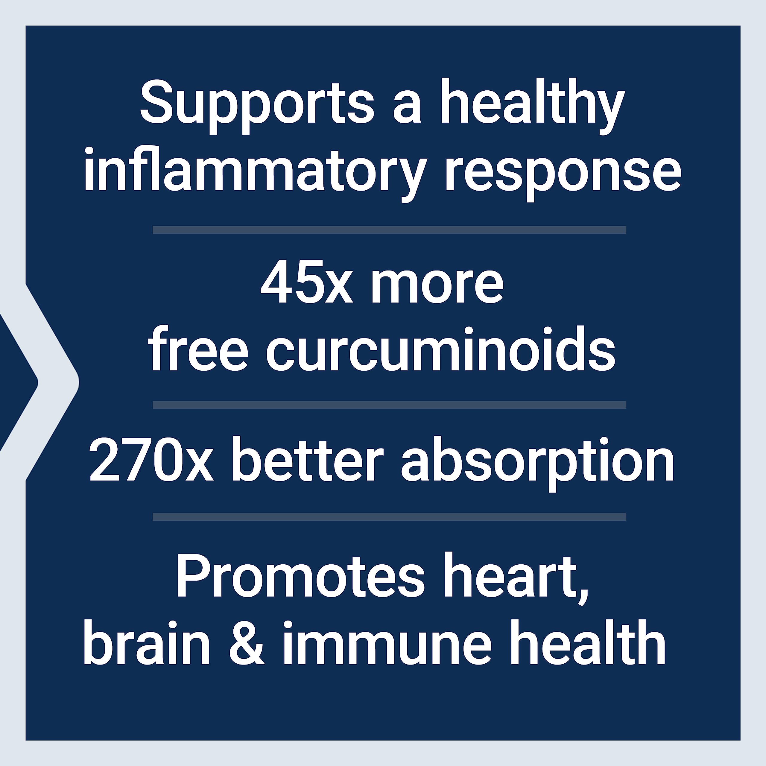 Life Extension Curcumin Elite Turmeric Extract, 60 Count | Two-Month Supply for Inflammation Health Support, Joint & Cardiovascular Health; Gluten-Free, Vegetarian & Non-GMO Formula