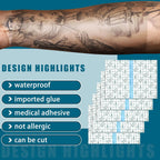Buy now TrelaCo 50 Pcs Shower Waterproof Patch Transparent Stretch Adhesive Bandage Large Shower Protector Cover Waterproof Dressing Transparent Film Adhesive Bandages, 6 x 8 Inch at indiglob india