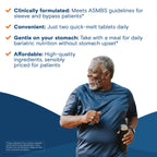 Bariatric Fusion Multivitamin with 45mg Iron, 60 Quick Melt Tablets