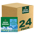 Buy now Irish Spring Icy Blast Bar Soap for Men, Mens Soap, Smell Fresh and Clean 12 Hours, Men Bars Washing Hands Body, Mild Skin, Recyclable Carton, 24 Pack, 3.7 Oz Icy Blast 3.7 Ounce (Pack of 24) at indiglob india