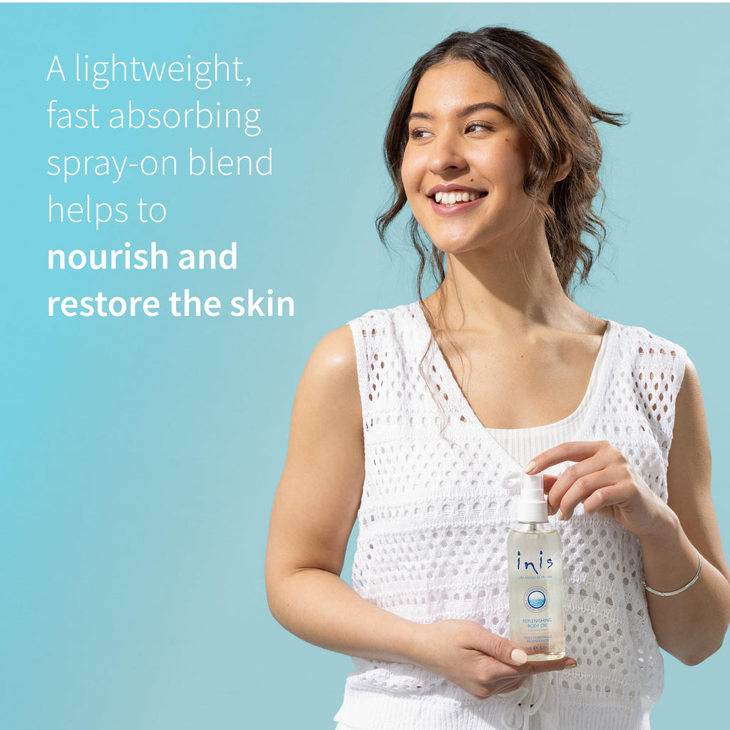 Inis the Energy of the Sea - Replenishing Body Oil Spray, 5 fl oz
