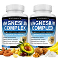 Magnesium Complex 1000mg, 8-in-1 Magnesium Supplement Capsules with Glycinate, Citrate, Malate & Taurate, Supports Muscle, Bone, Energy & Daily Wellness, for Women & Men, 180 Capsules