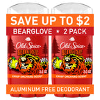 Old Spice Aluminum Free Deodorant for Men, 24/7 Long-Lasting Freshness & Scent, Long Lasting Protection to Help Fight Odors, Legendary Fragrance, Wolfthorn Sweet Citrus Scent, 3 oz (Pack of 2)