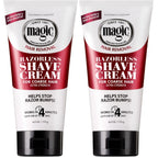SoftSheen-Carson Magic Razorless Shaving Cream, Depilatory Hair Removal Cream for Body Hair, Extra Strength, Works in 4 Minutes for, 6 oz (Pack of 2)