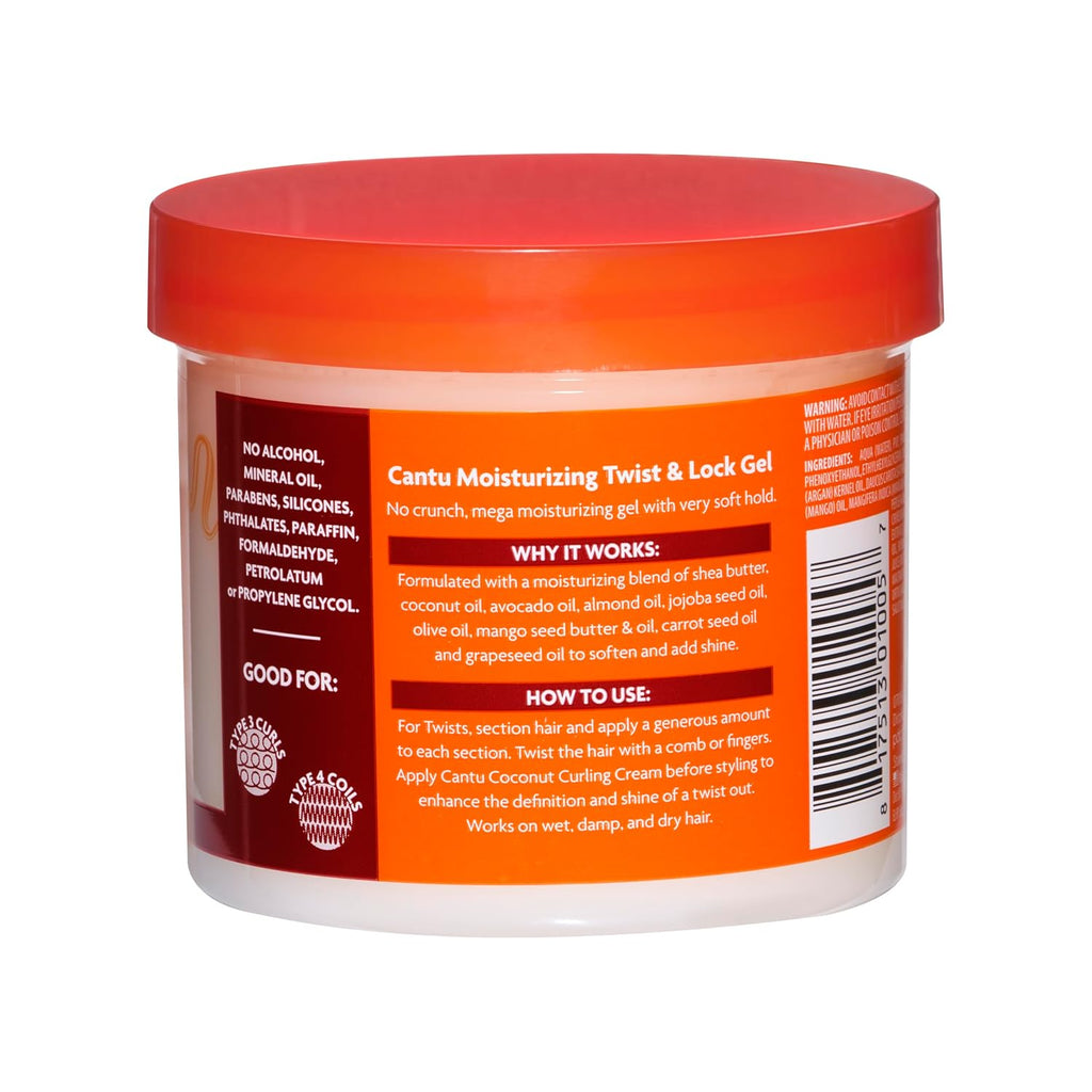 Buy now Cantu Shea Butter For Natural Hair Moisturizing Twist & Lock Gel, 13 Ounce (Pack of 1) (07005-12/3EU) at indiglob india