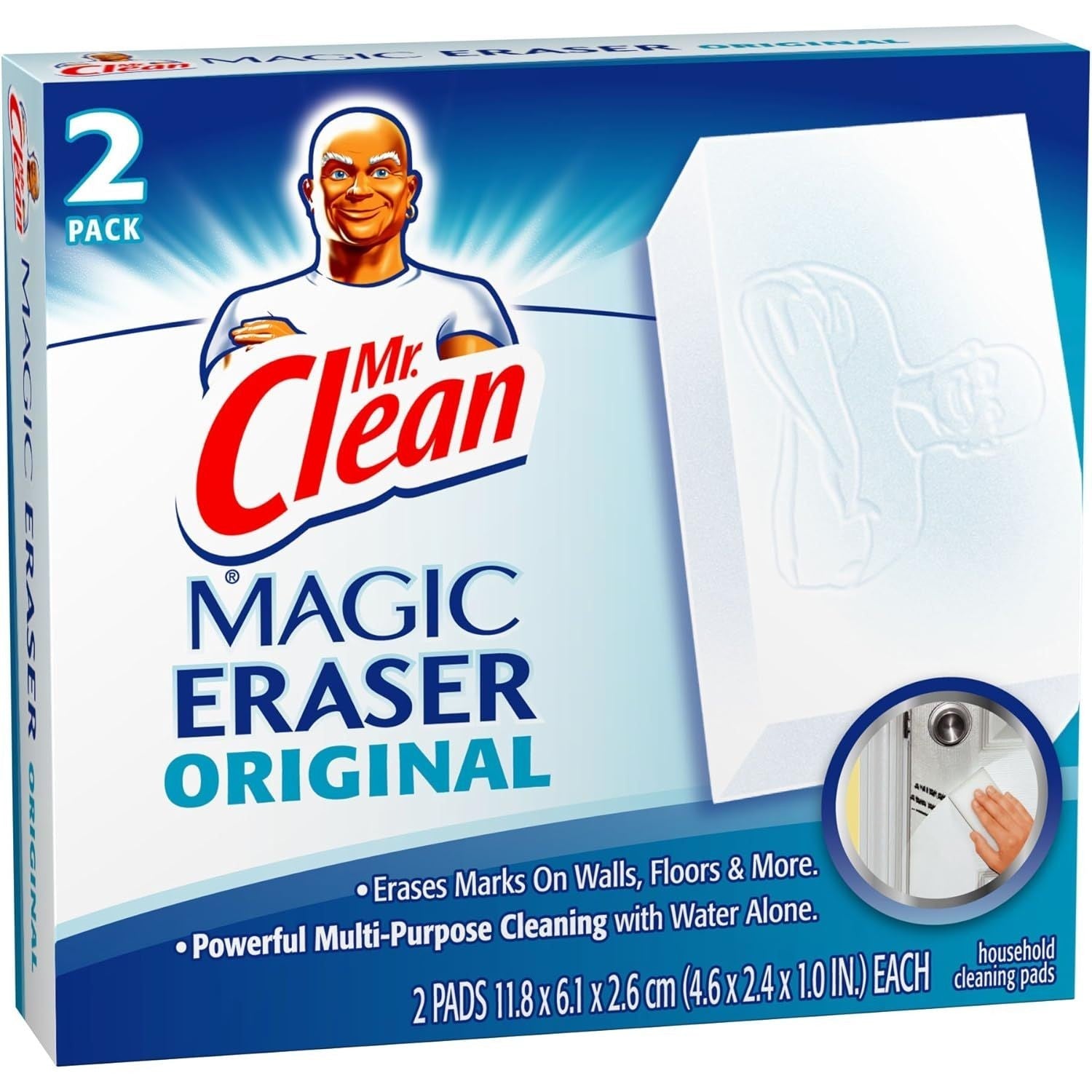 Buy now Mr Clean Erase and Renew Magic Eraser, Original, 2 Count 3 at indiglob india