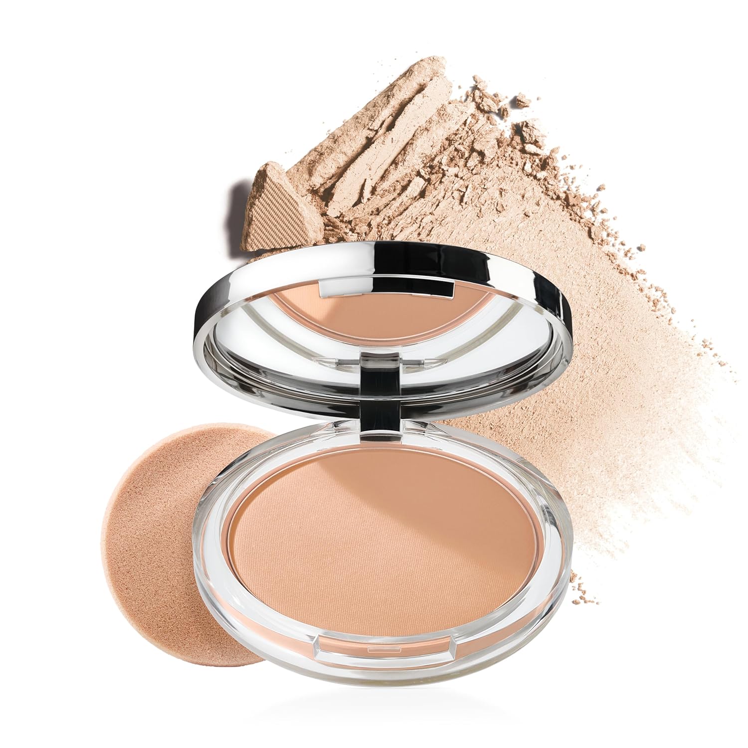 Buy now Clinique Stay-Matte Sheer Pressed Powder For Oily Skin Types | Sheer Coverage + Matte Finish | Minimizes Shine AE Stay Beige 03 at indiglob india