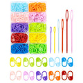 FIVEIZERO 200 Pcs Stitch Markers - 10 Color Knitting & Crochet Markers