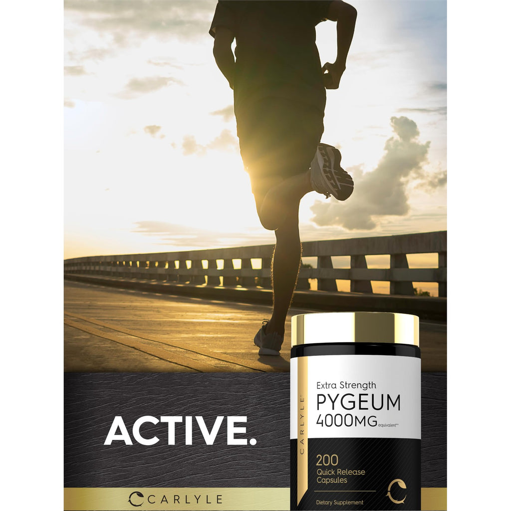 Carlyle Pygeum Africanum Bark | 200 Capsules | High Potency Extract