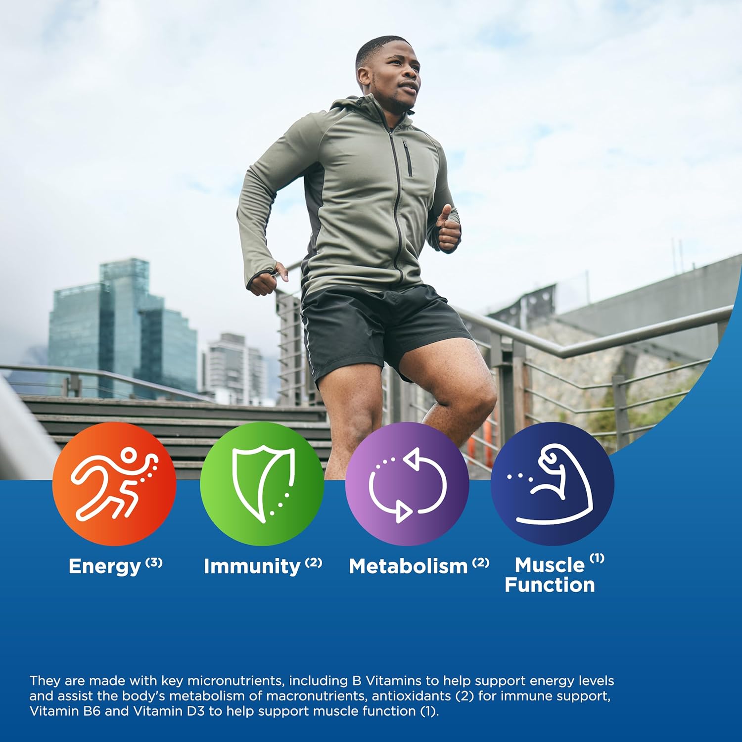 Buy now Centrum Multivitamin for Men, Multivitamin/Multimineral Supplement with Vitamin D3, B Vitamins and Antioxidants, Gluten Free, Non-GMO Ingredients - 250 Count at indiglob india