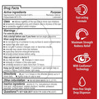 Buy now Rohto Max Strength Redness Reliever, Lubricant Eye Drops, Fast, Cooling Relief for Red, Dry, Itchy Eyes, Redness and Dryness Symptom Relief, Soothing Eye Drops, 0.4 fl oz Bottle at indiglob india