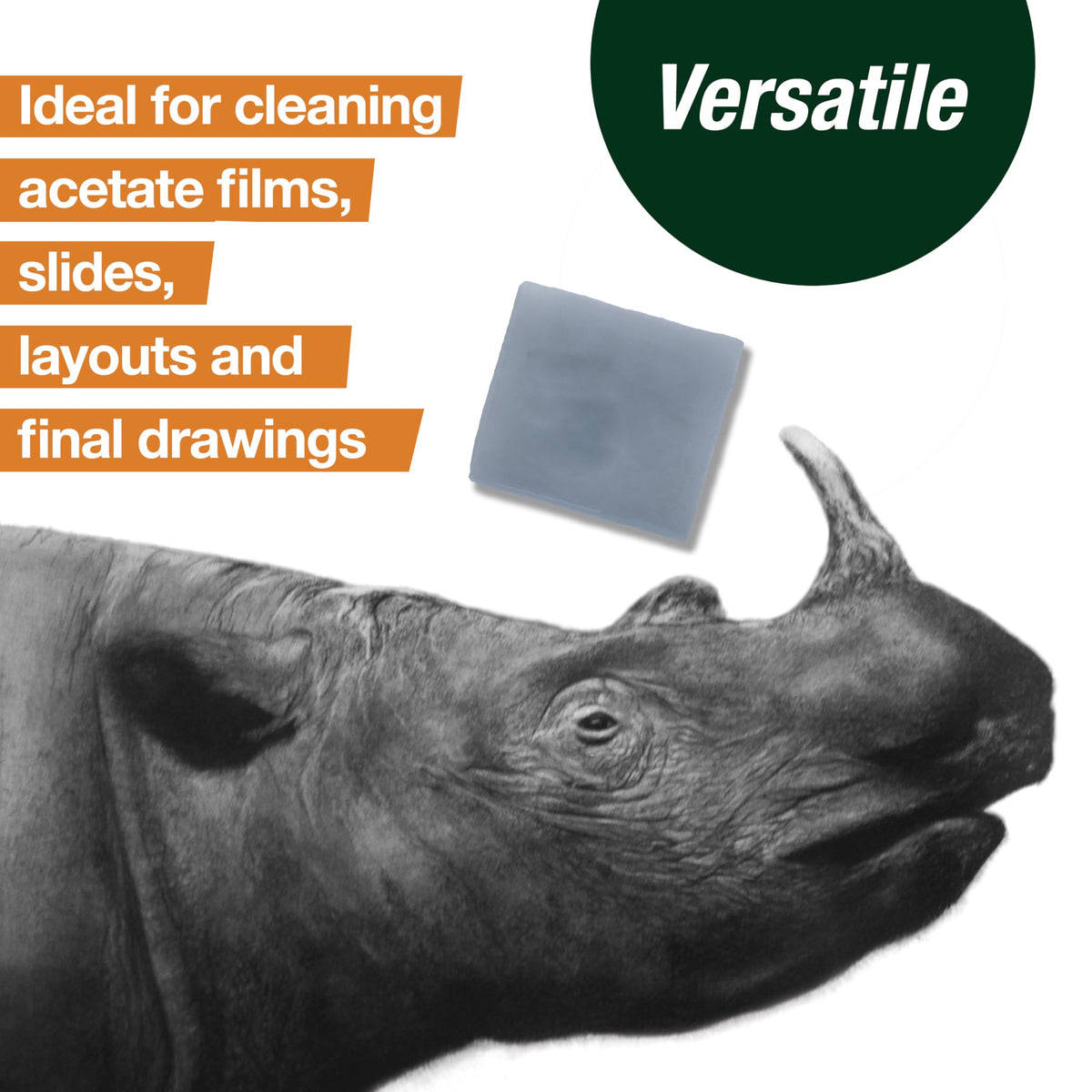 Faber-Castell Erasers - Drawing Art kneaded Erasers, Large Size Grey - 4 Pack