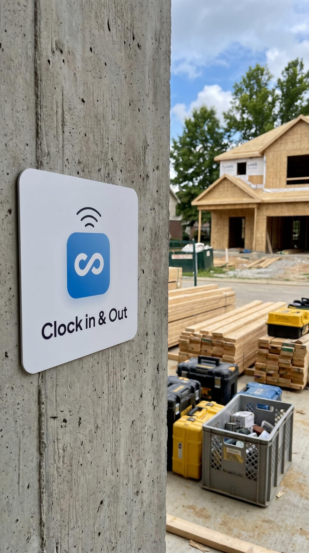 Connecteam NFC Tag for Clock In & Out (2-Pack)