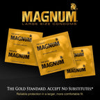Buy now Trojan Magnum Thin Large Size Lubricated Condoms - 12 Count (Pack of 1) at indiglob india